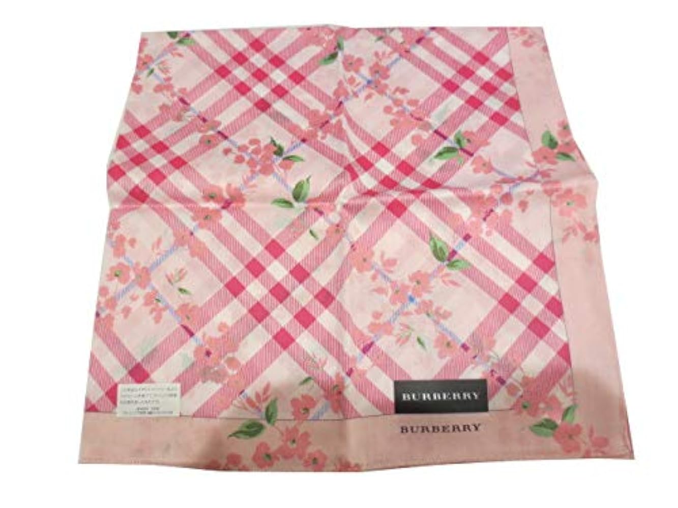 新品　バーバリーハンカチ10枚セット　レディースハンカチノバチェック女の子花柄犬 新品未使用 バーバリー BURBERRY ハンカチ 女の子 猫 桜 ノバ